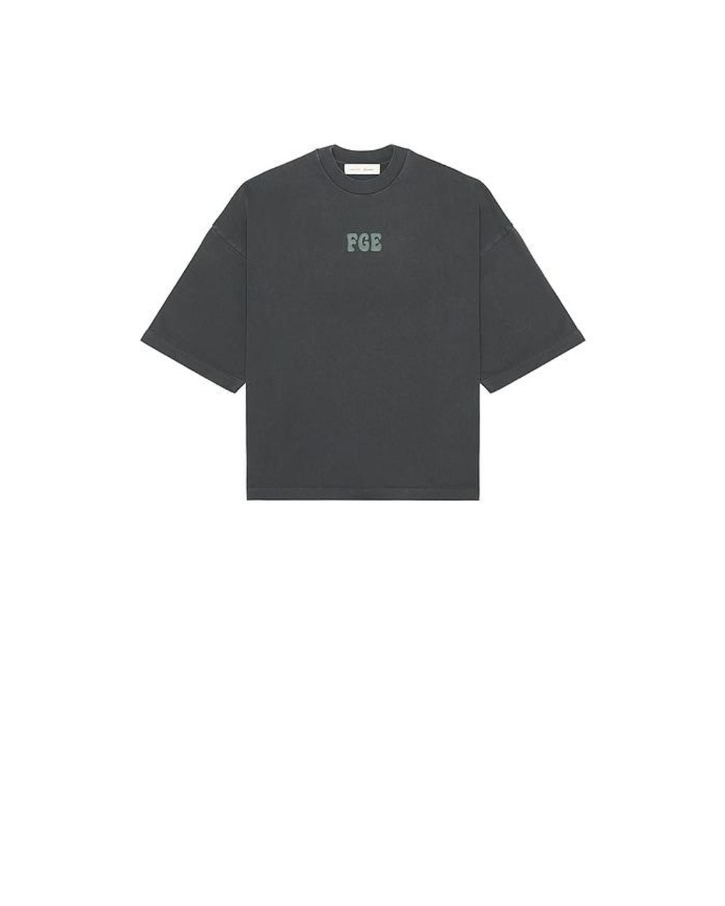 Fear Of God Black Merch Tee for men