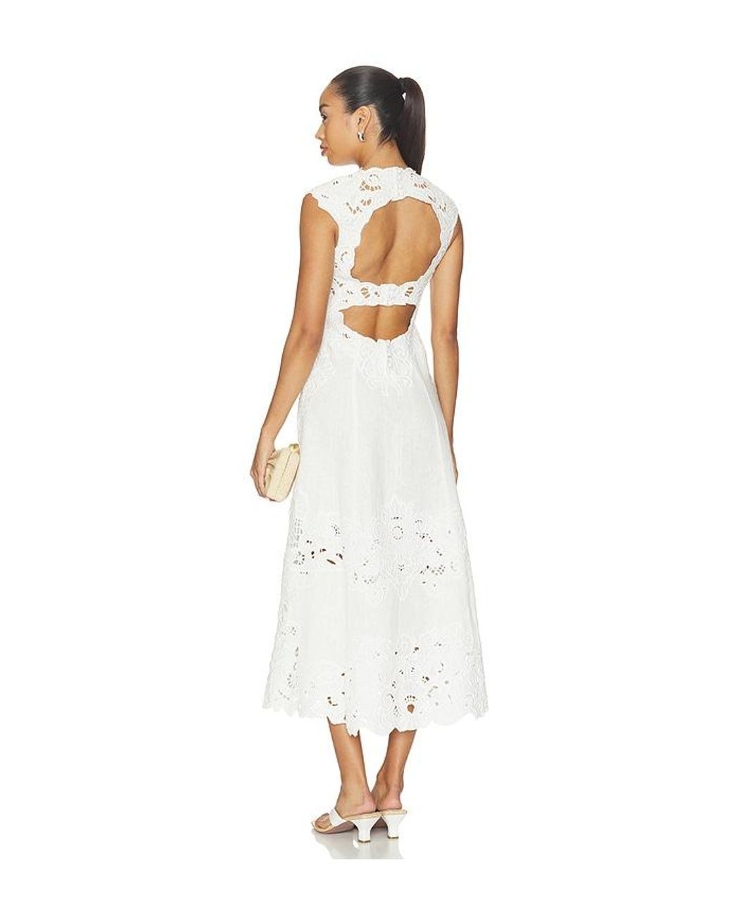 Cult Gaia White Thalassa Dress