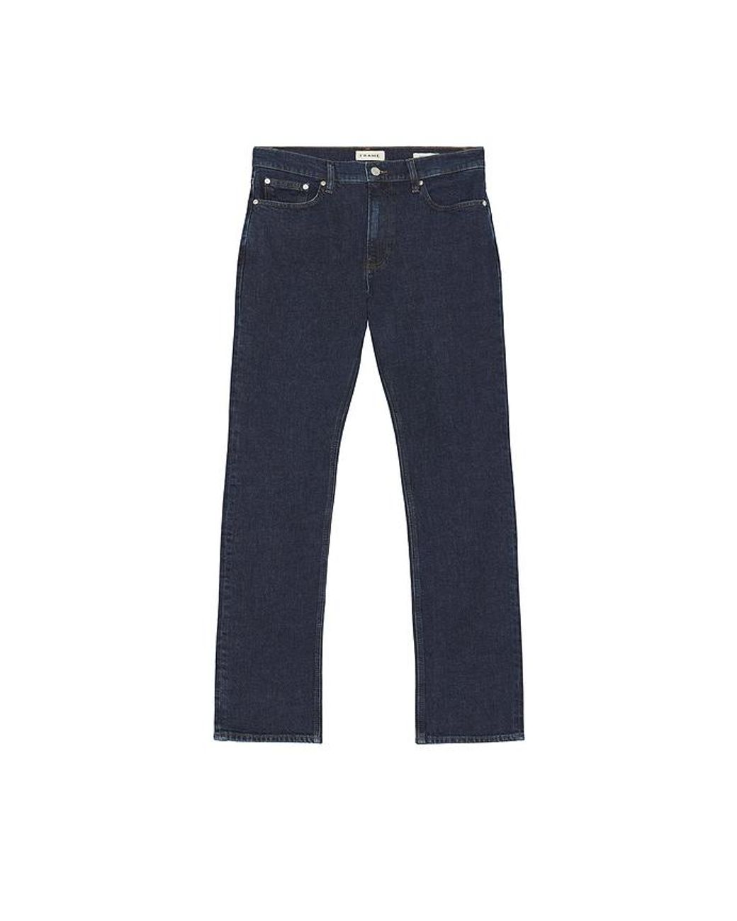 FRAME Blue Modern Straight Jean for men