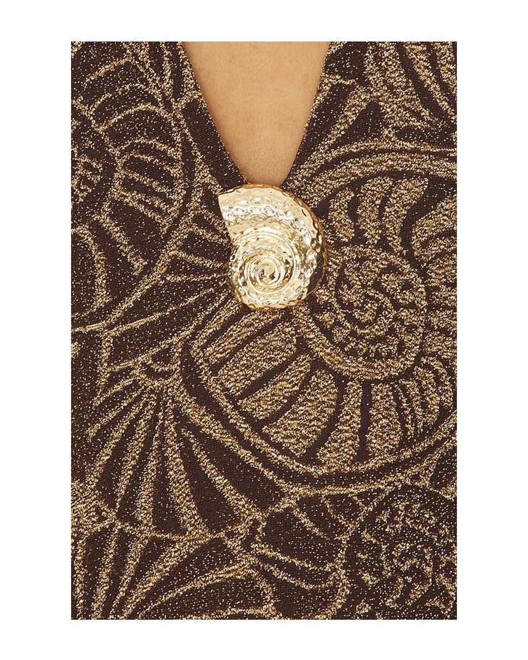 Vestido Lopez En ,Metallic Talla (También En Xs, S, M, Xl) Show Me Your Mumu de color Natural