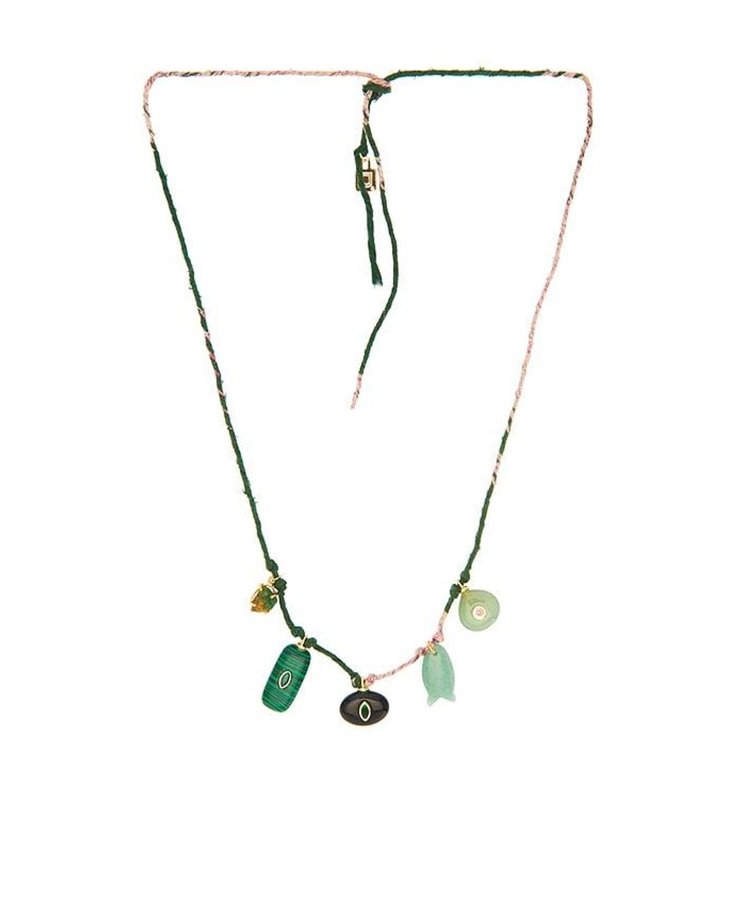 DANNIJO Blue Abalone Necklace