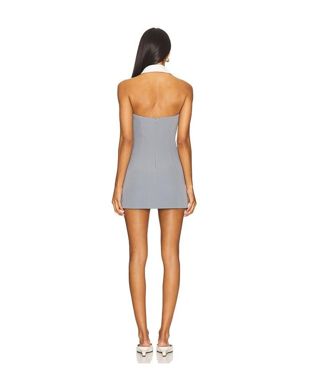 ALL THE WAYS Blue Evelina Mini Dress