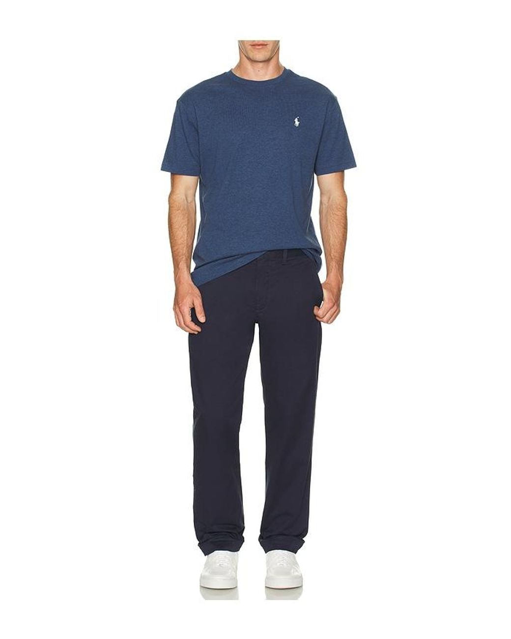 Polo Ralph Lauren Blue Short Sleeve Crewneck T-Shirt for men