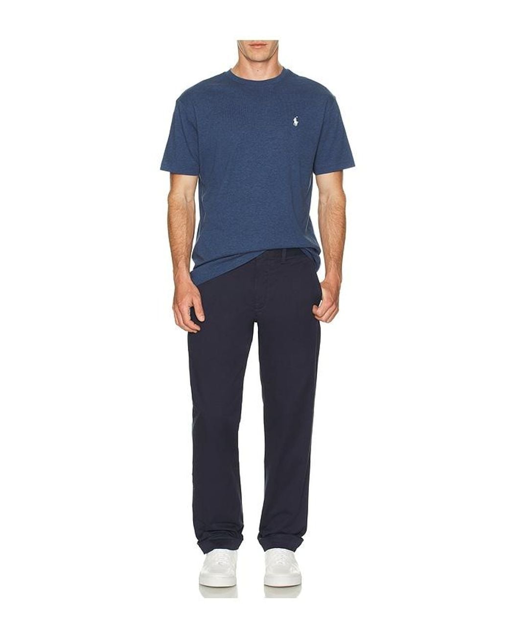 Polo Ralph Lauren Blue Short Sleeve Crewneck T-Shirt for men