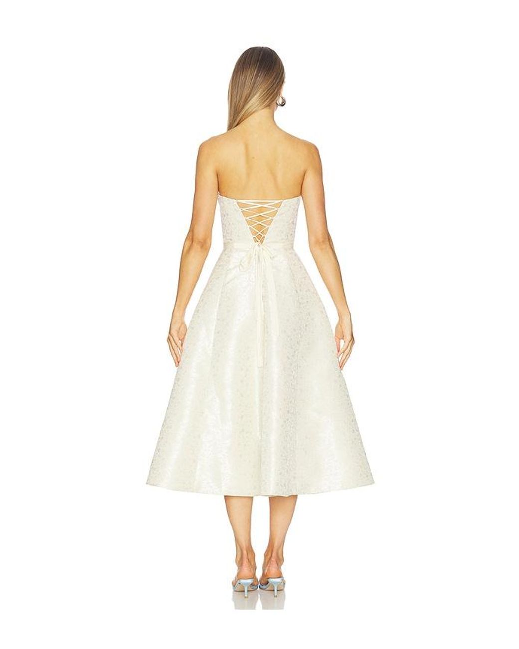 V. Chapman White Vanessa Dress