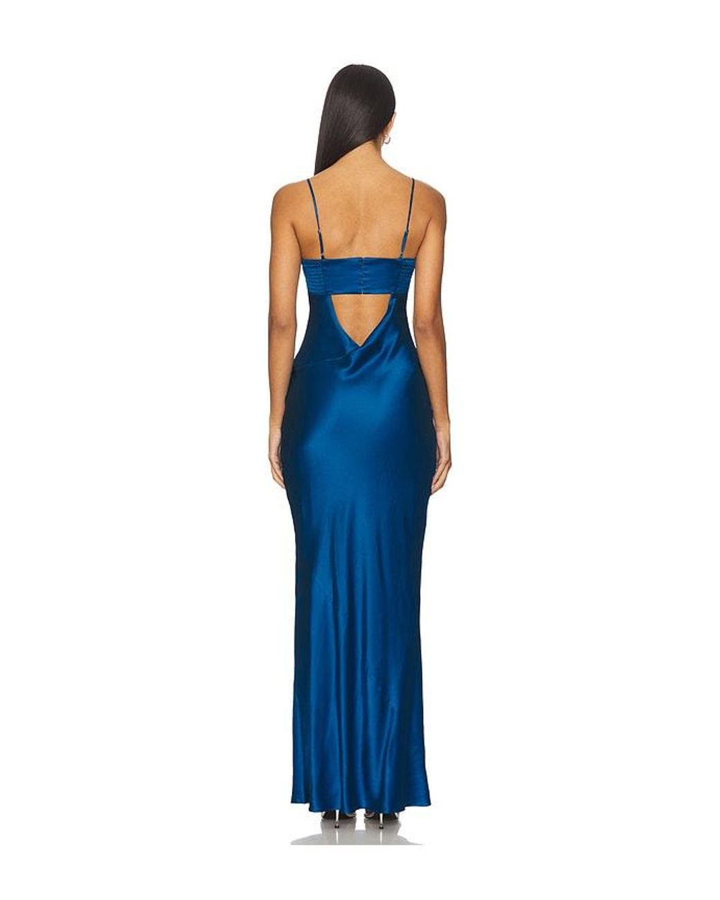 Amanda Uprichard Blue Janeiro Maxi Dress