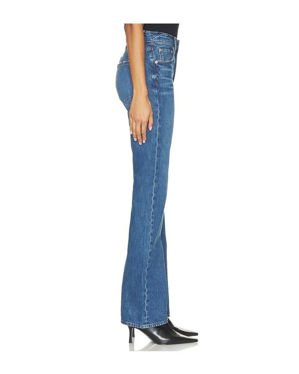 Pistola Blue Petite Dakota High Rise Authentic Bootcut Jean