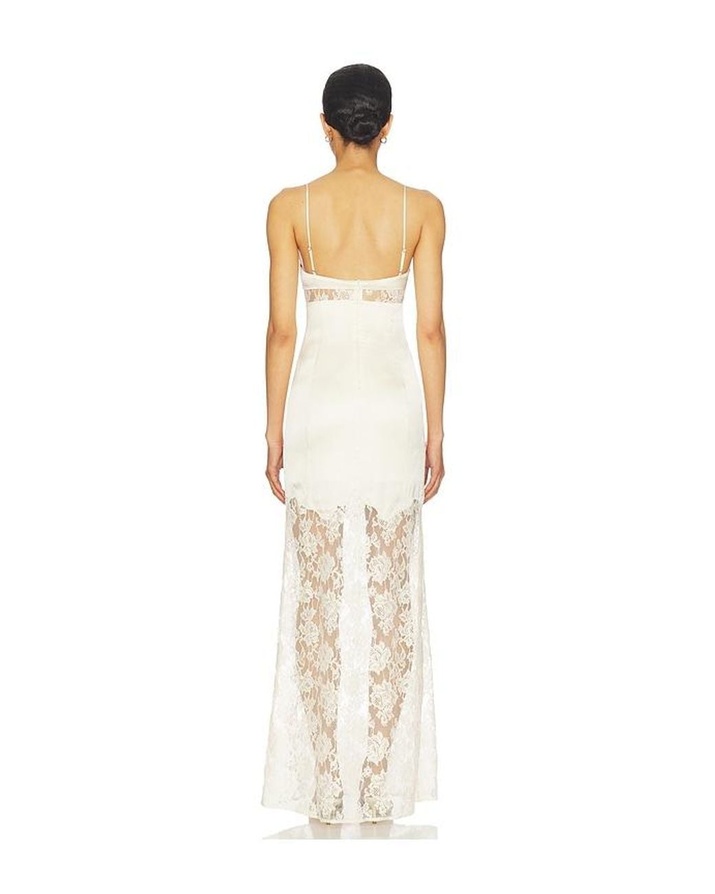 Lovers + Friends White Marcy Maxi Dress
