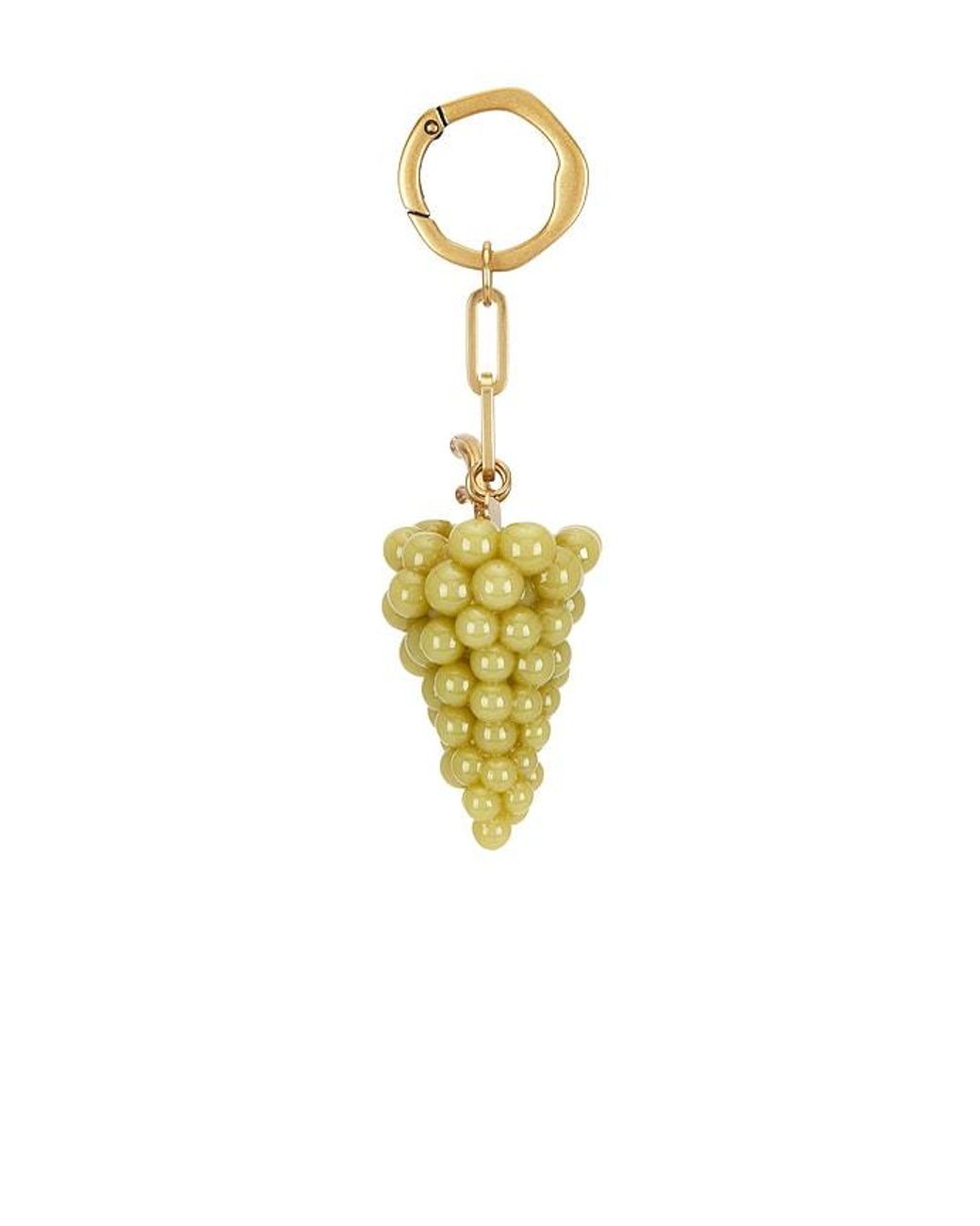 Cult Gaia Green Grape Bag Charm