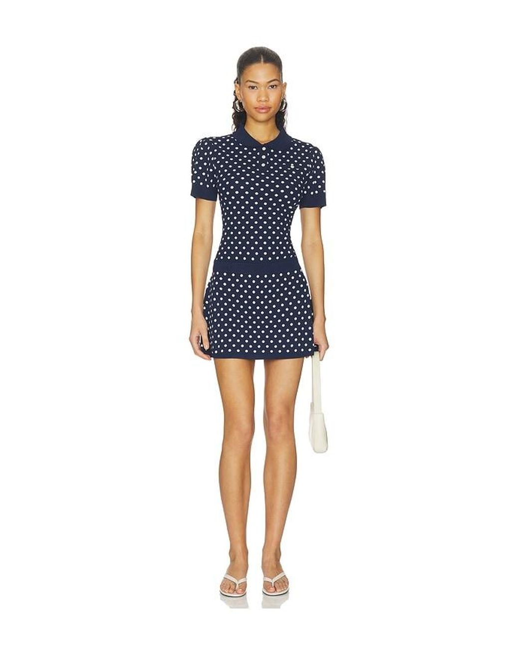 Sandy Liang Blue Tumi Sweater Dress