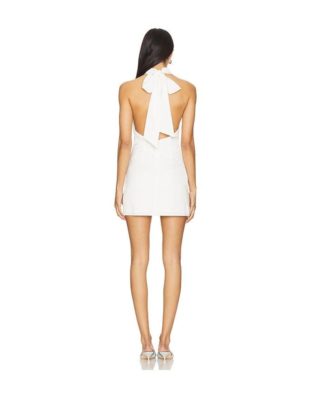 MORE TO COME White Natalia Mini Dress