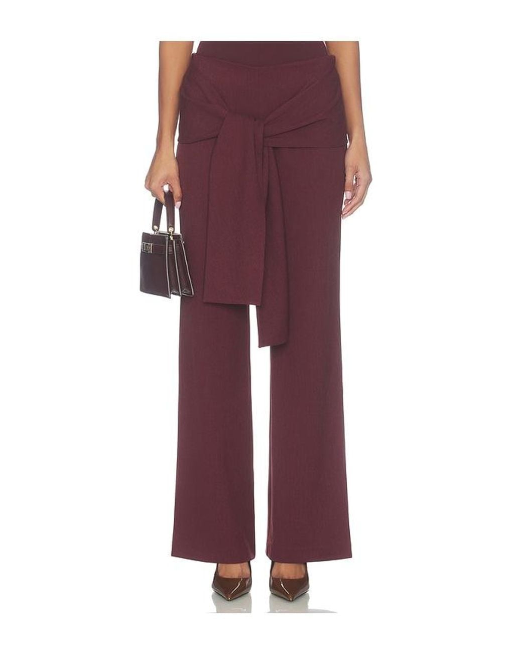 Benni Red Verner Pant