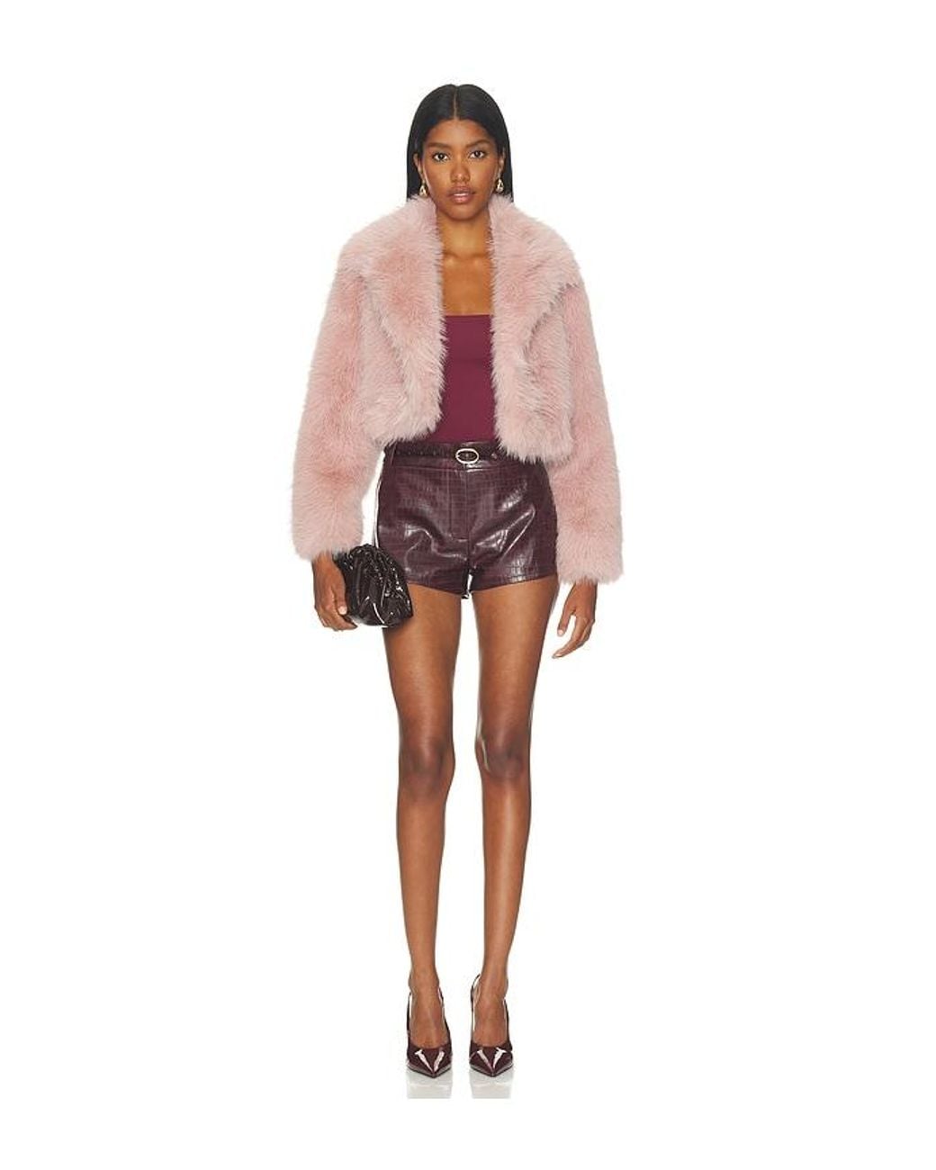LoveShackFancy Pink Stroma Jacket