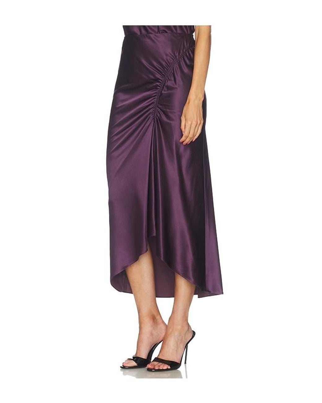 Veronica Beard Purple Felecia Skirt