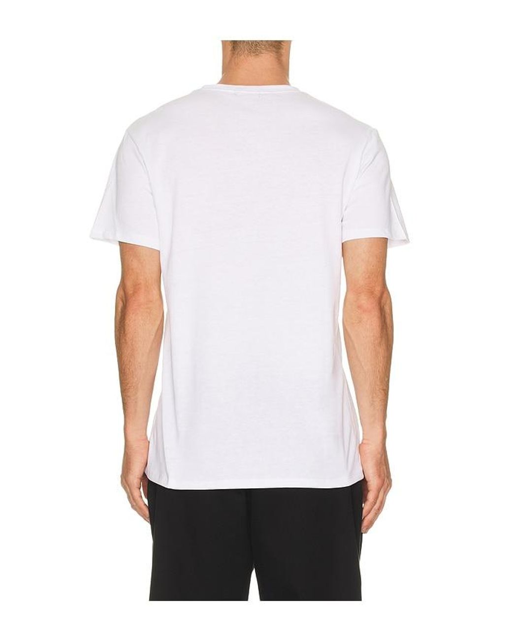 Von Dutch Black Vertical Logo Tee for men