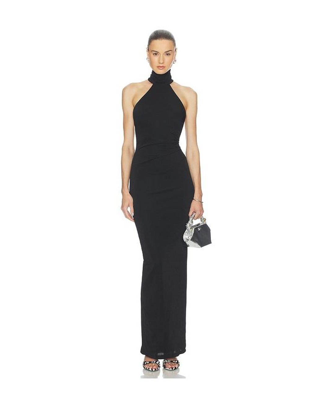 Nookie Black Crush Halter Gown
