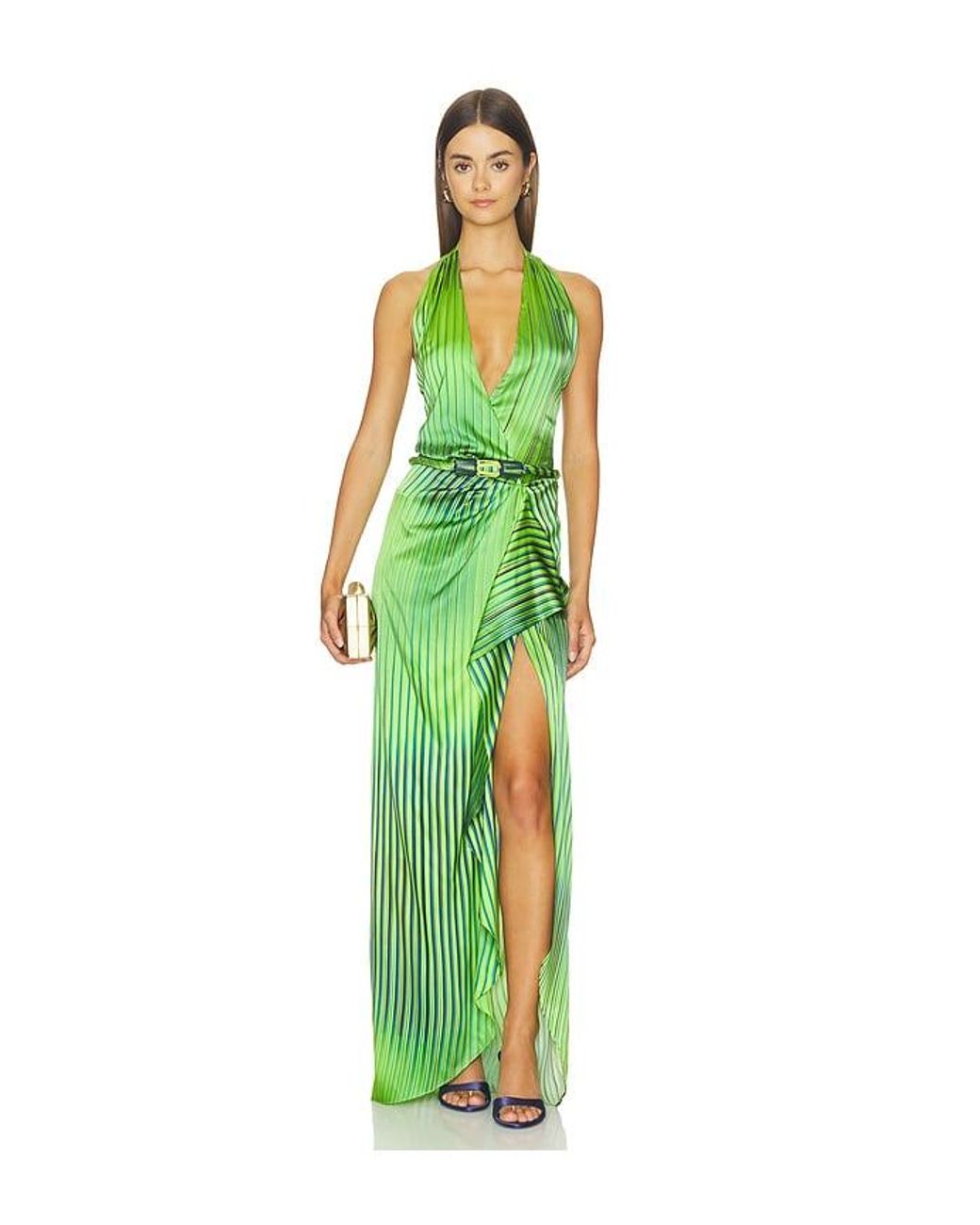 Silvia Tcherassi Green Gypsy Dress