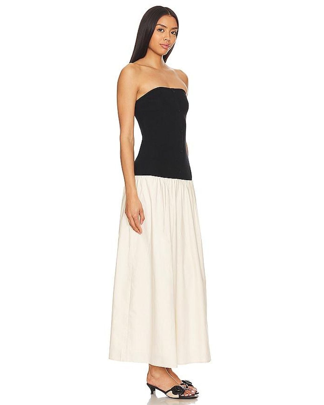Vestido Tanner En ,Cream Talla En Line & Dot de color Natural