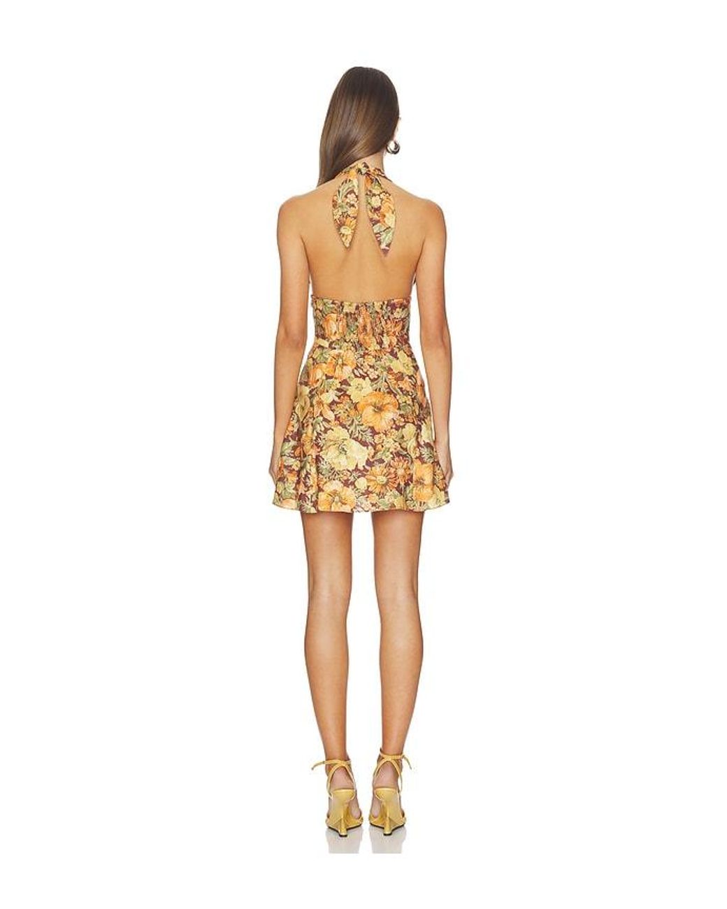Faithfull The Brand Multicolor Bianca Mini Dress