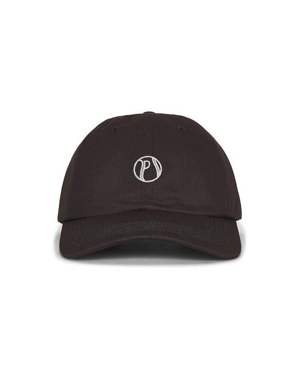 Palmes Black Ball 6-Panel Cap for men