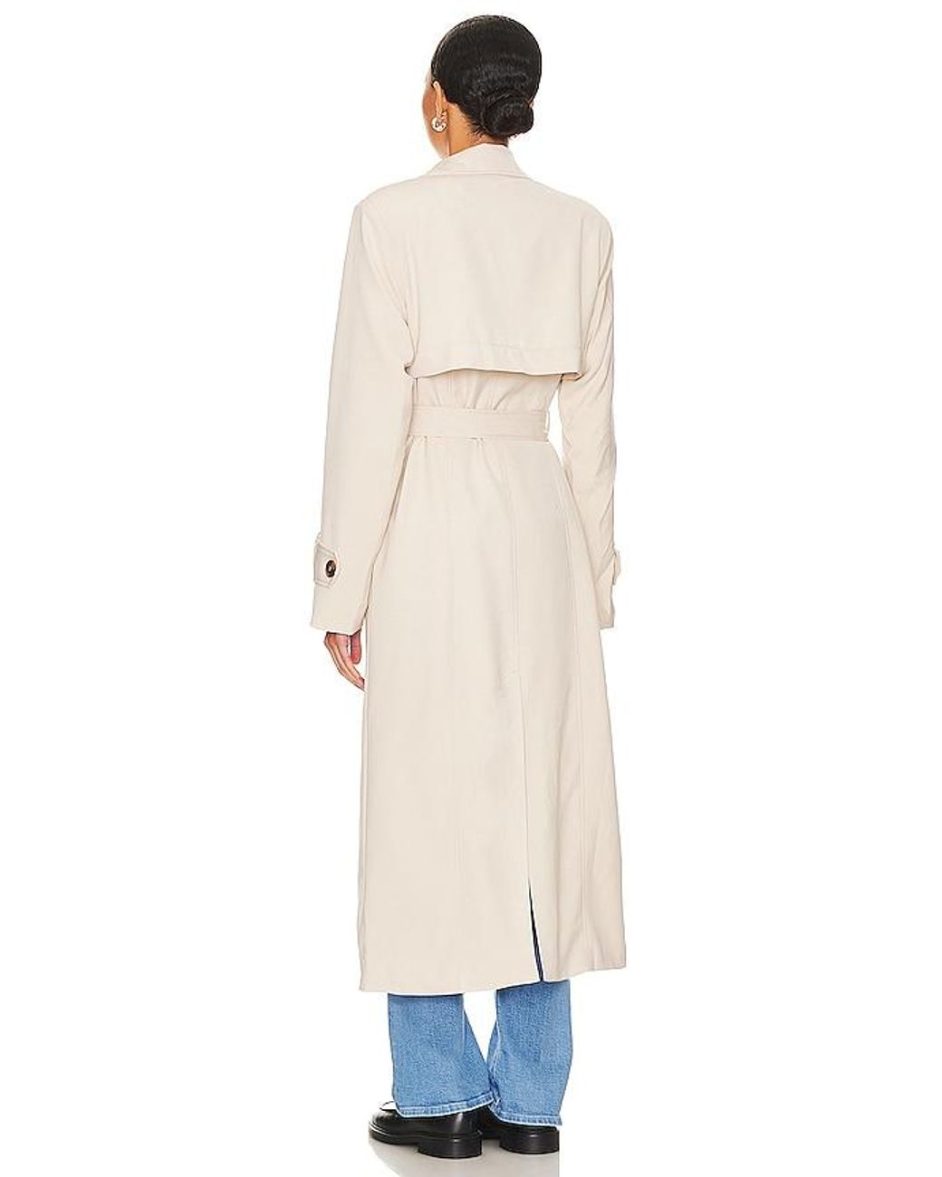 SNDY'S Blue Myka Trench Coat