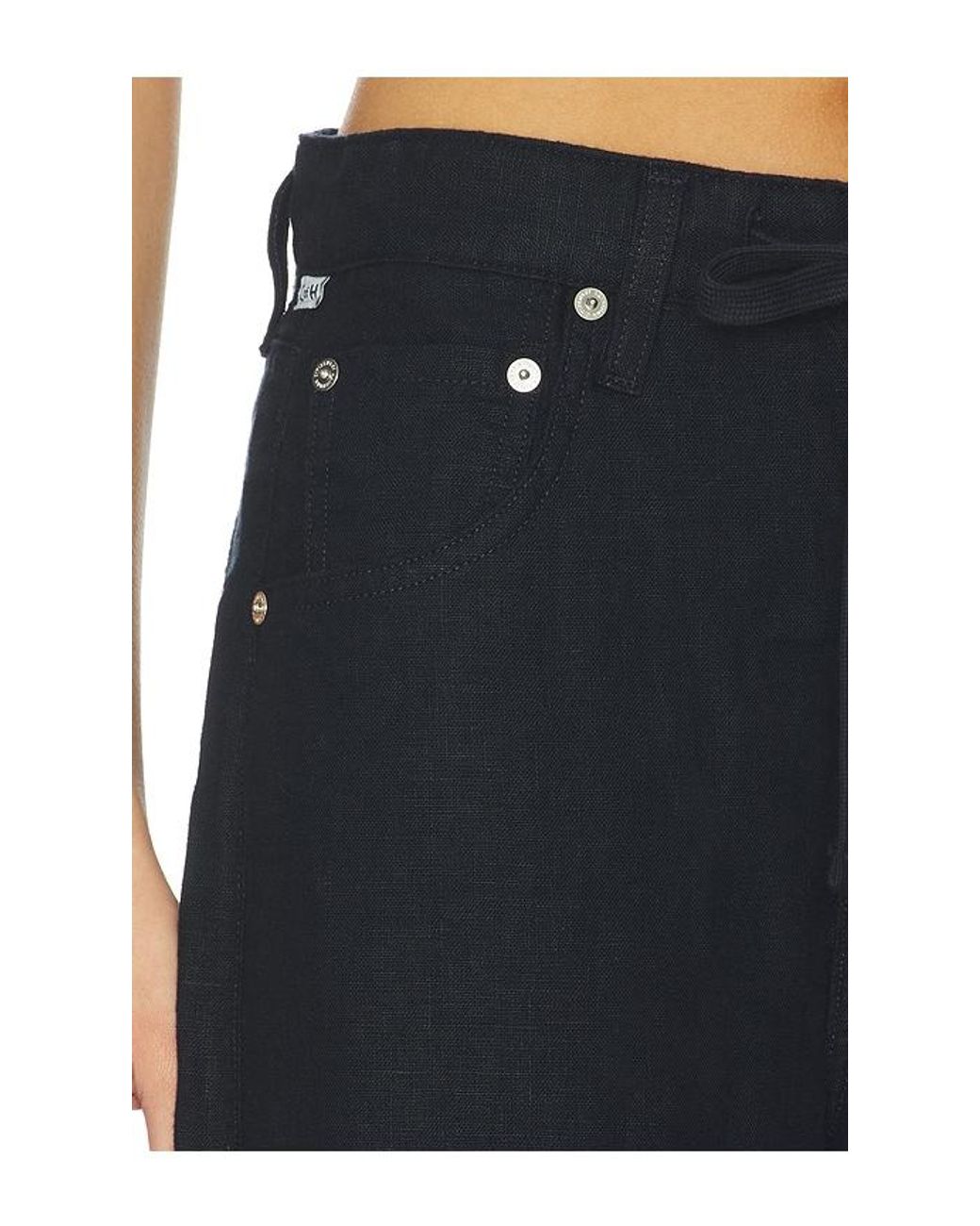 Citizens of Humanity Black Brynn Drawstring Trouser