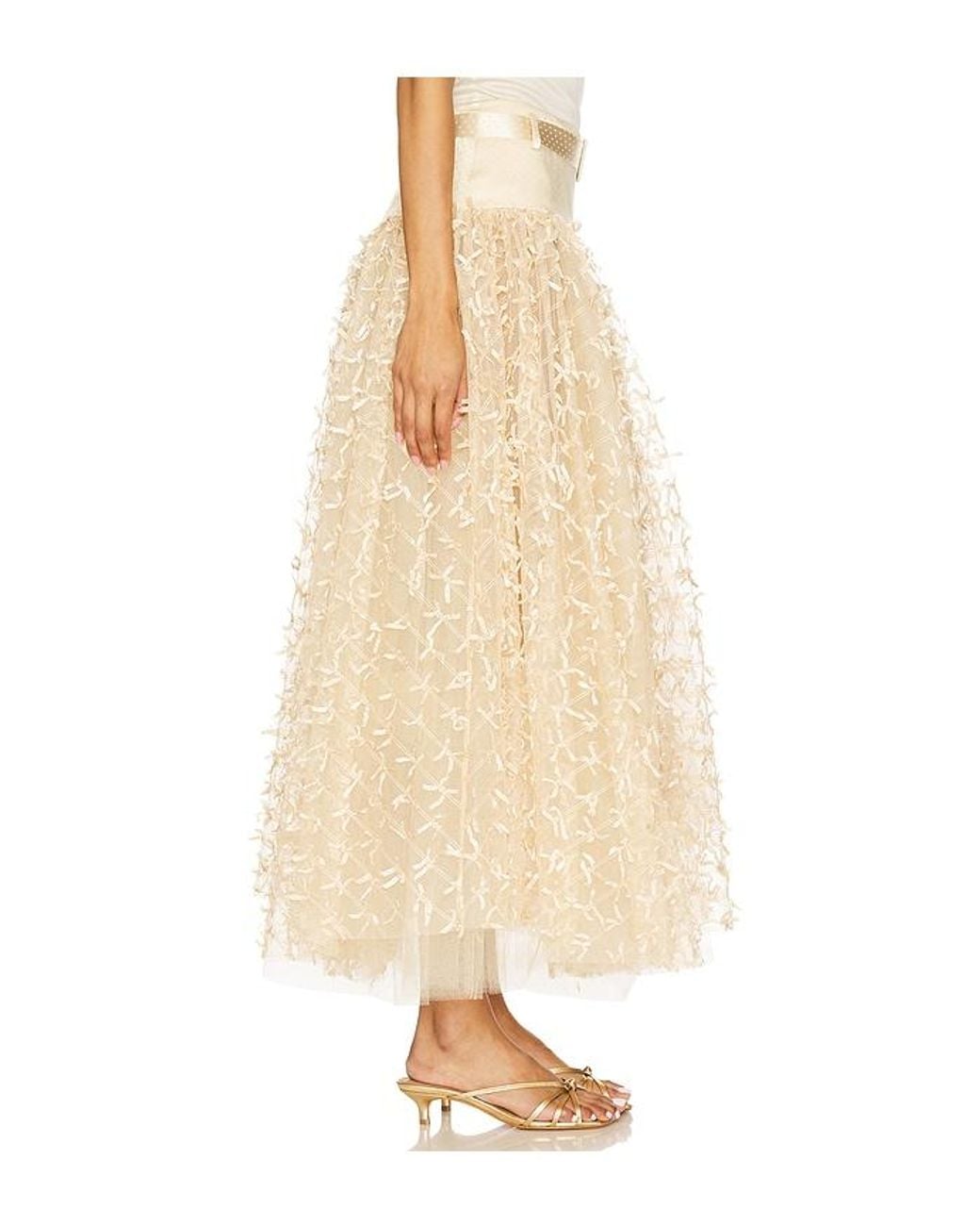 Siedres Natural Mosean Skirt