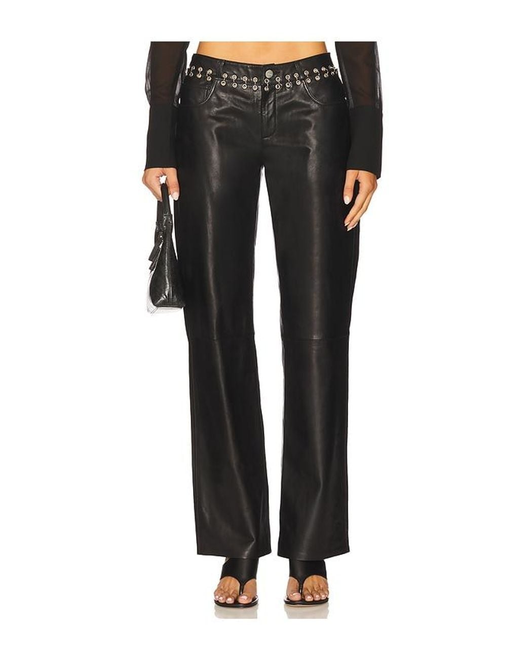 Miaou Black Josephina Pant