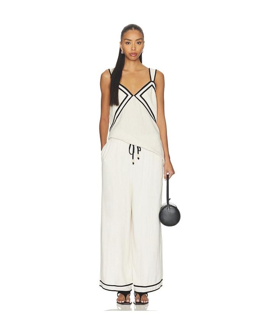 Sancia White The Noa Pants