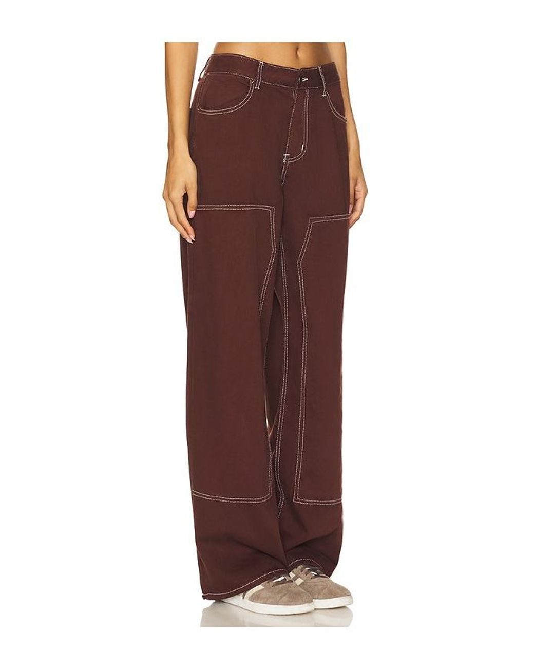 Lioness Brown Anchor Jeans
