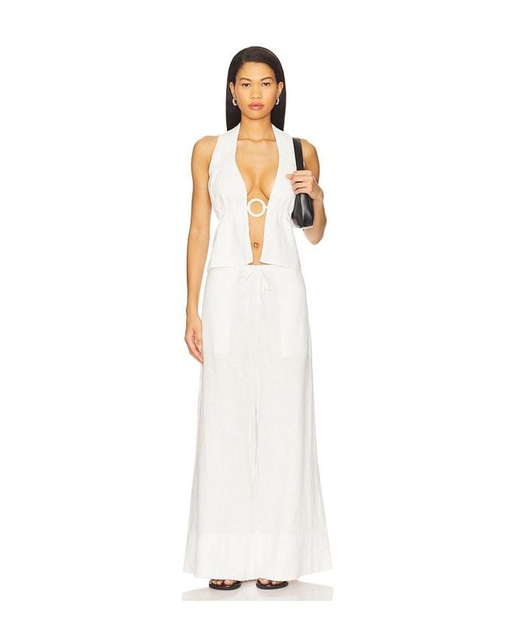 SAUDADE White Shadow Pant