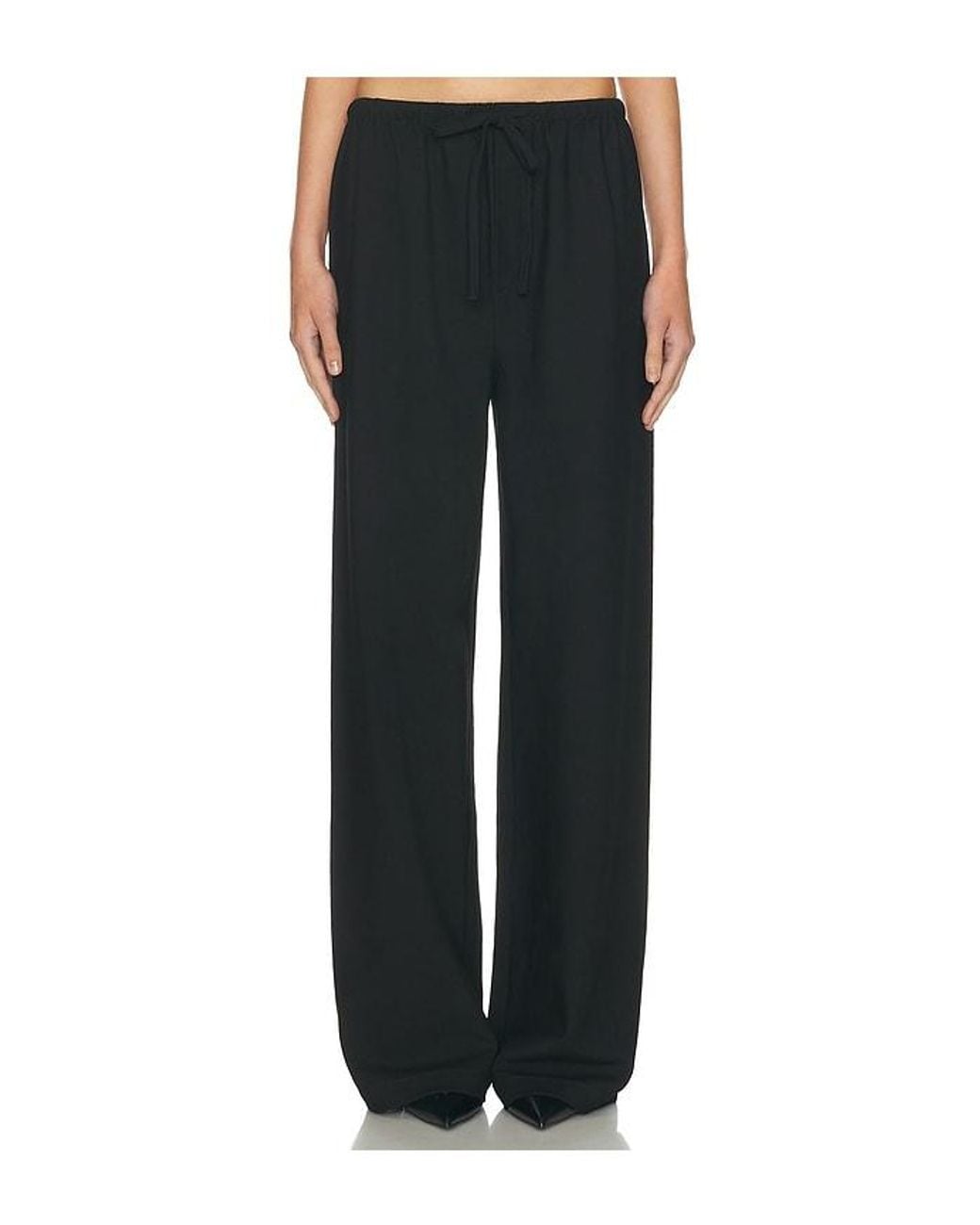 Helsa Black The Bias Cut Pant