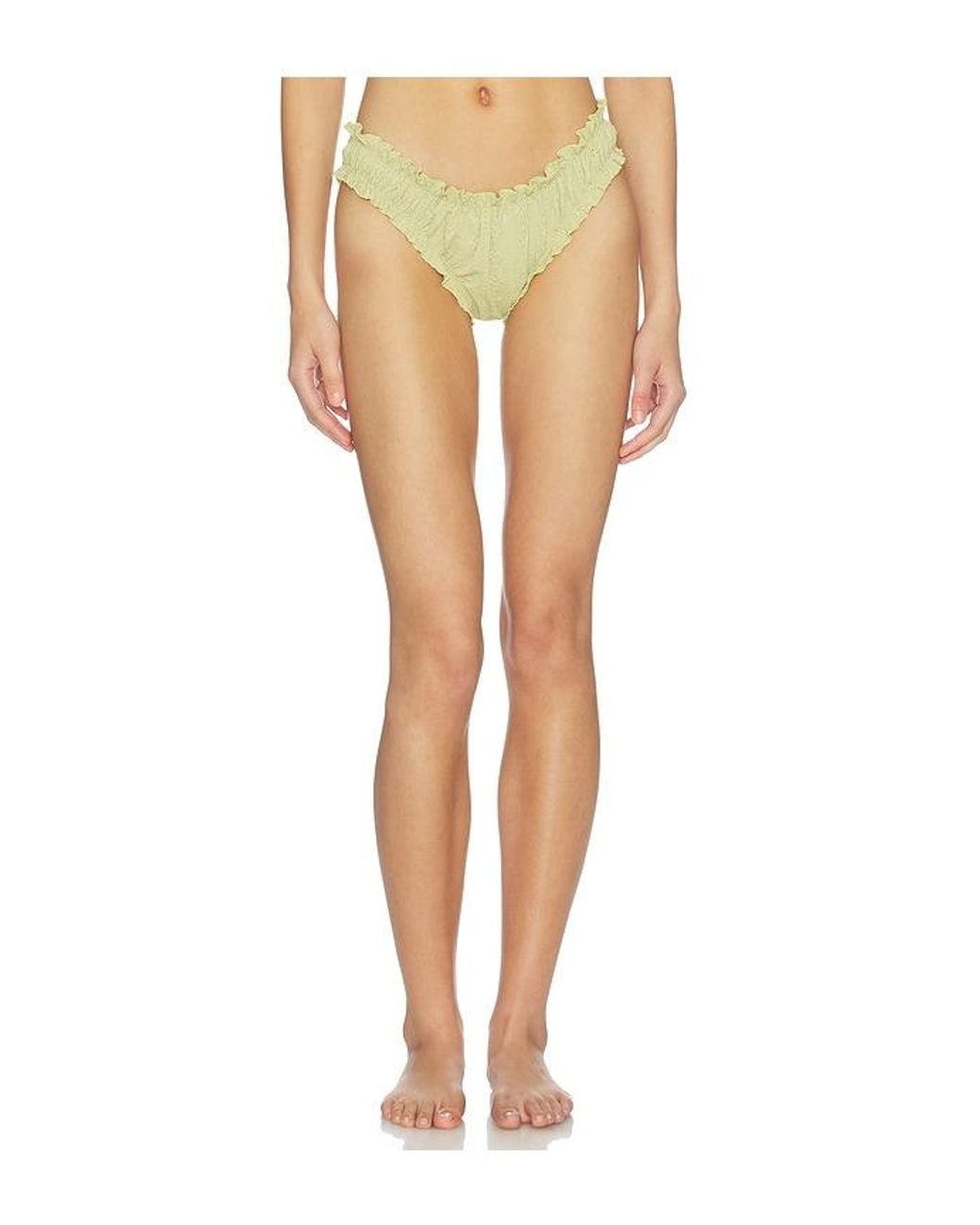 Juillet White Chloe Bikini Bottom