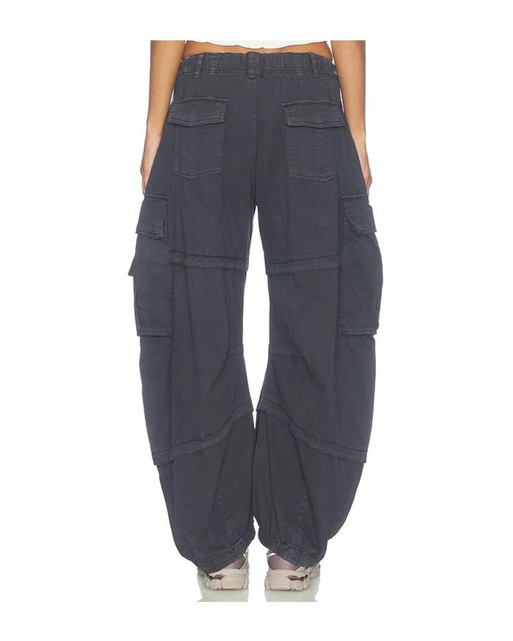 Free People Blue X We The Free Reef Curved Cargo Twill