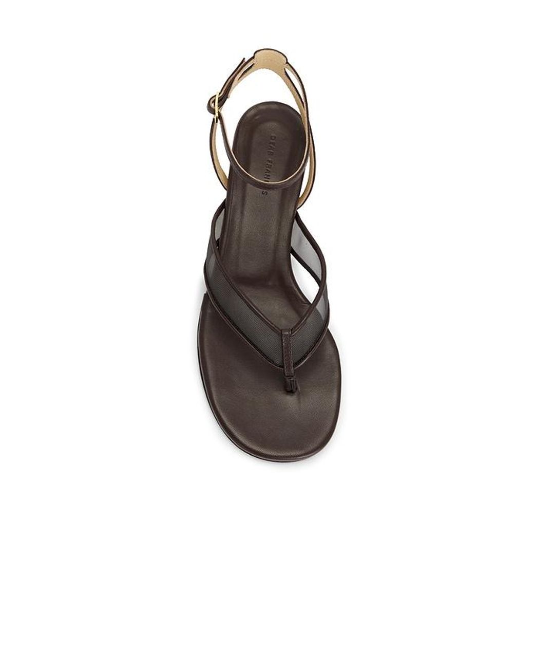 Dear Frances White Fina Thong Sandal