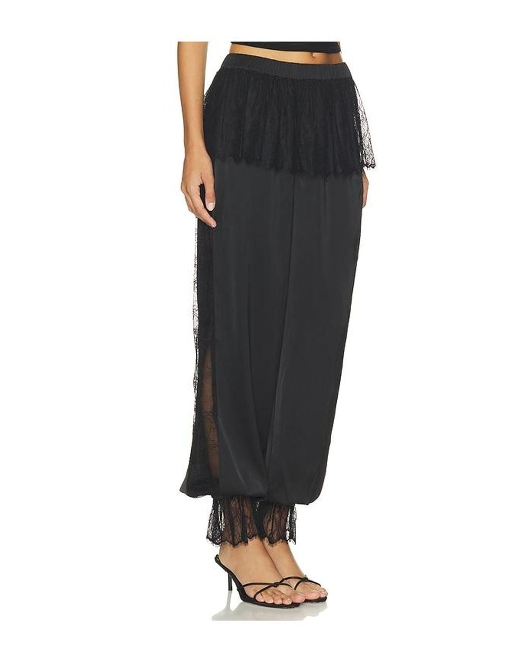MAJORELLE Black Syra Pant