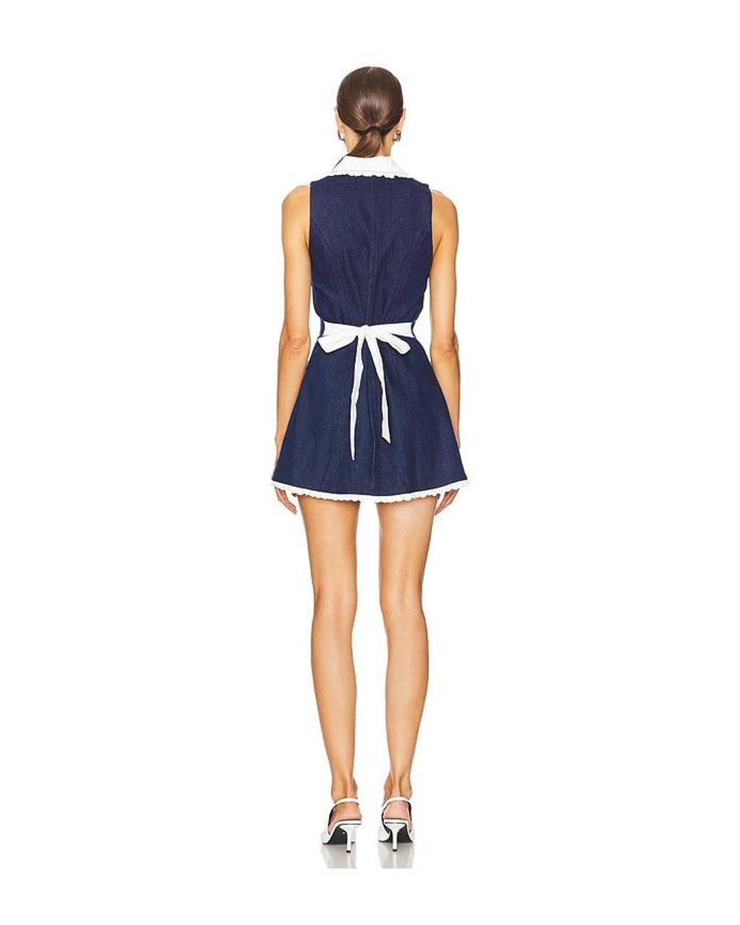 Fait Par Foutch Blue Adrienna Dress