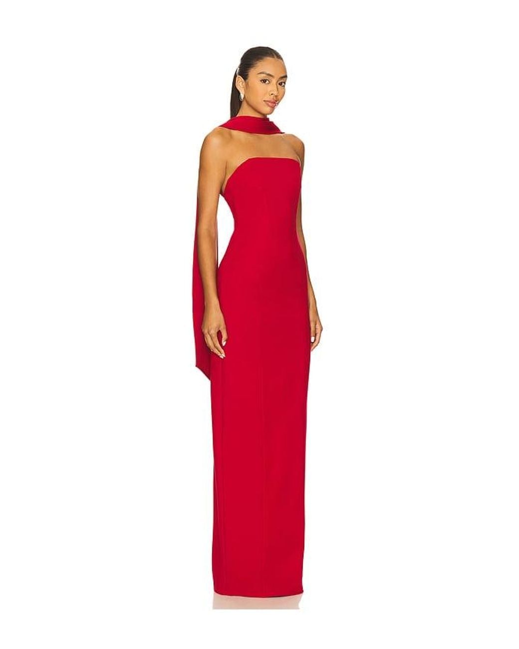 Lovers + Friends Red Caroline Gown