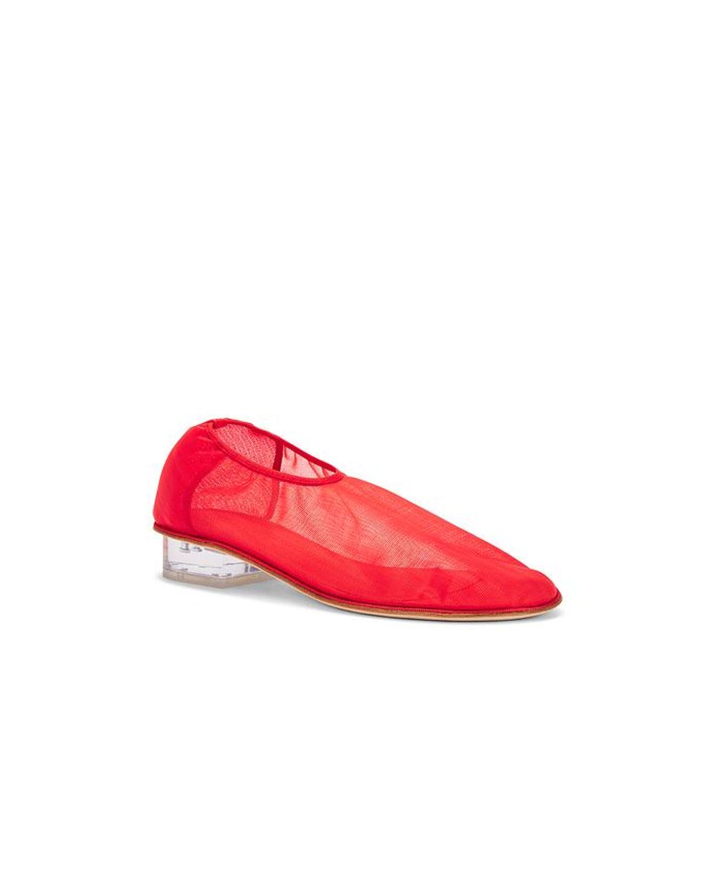 STUDIO AMELIA Red Ballerinas Vestige