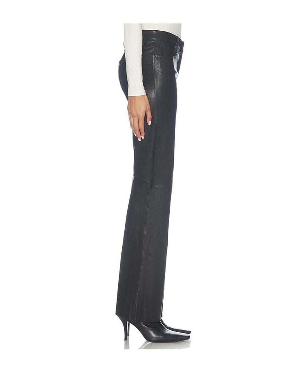 FRAME Blue The Leather Rodeo Pant