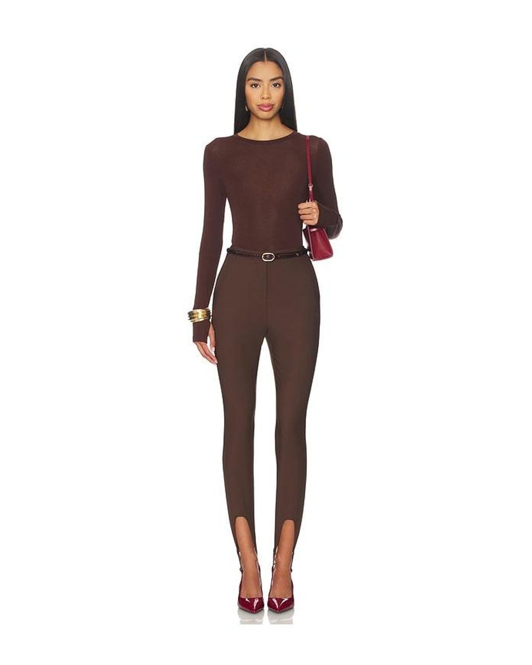 Nakedvice Brown The Alexis Stirrup Pant