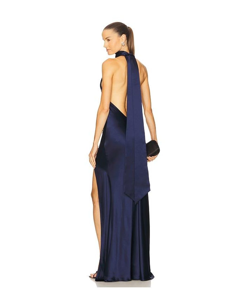 SAU LEE Blue Penelope Gown