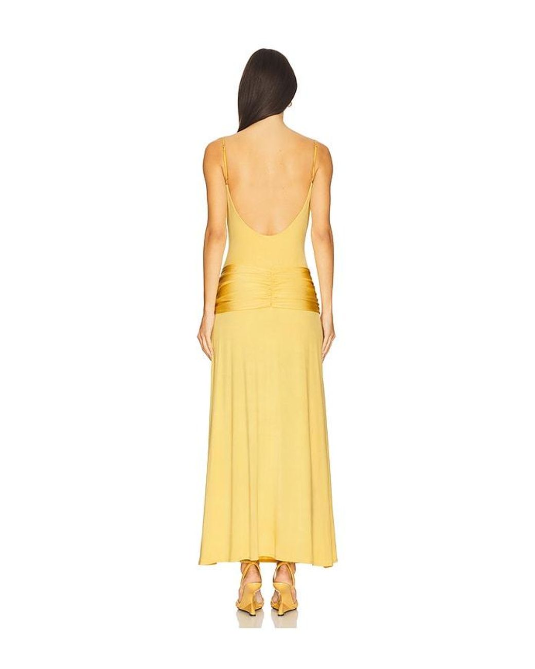 Anna October Yellow Selena Gown