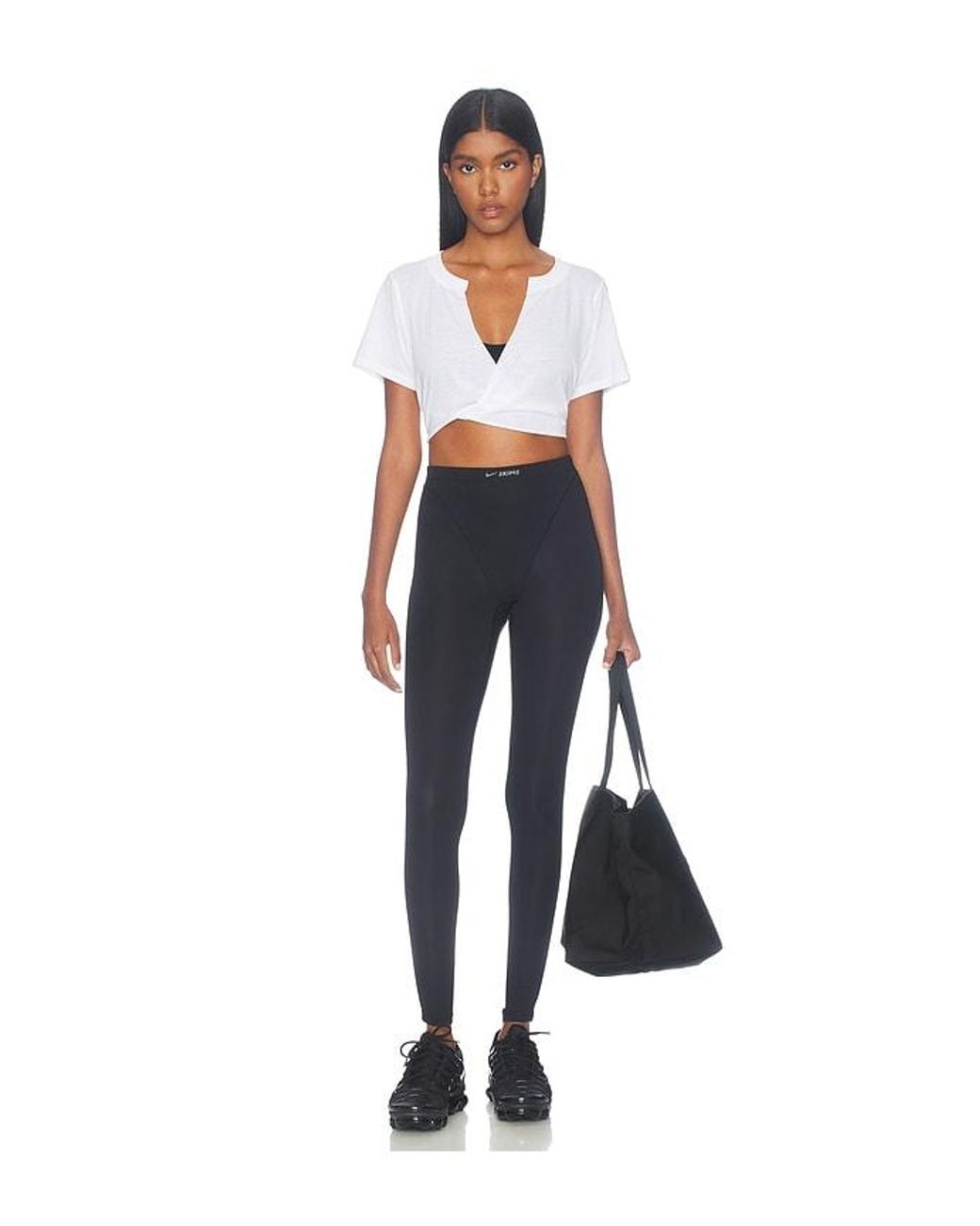 NikeSKIMS Blue Crop Shortsleeve Top