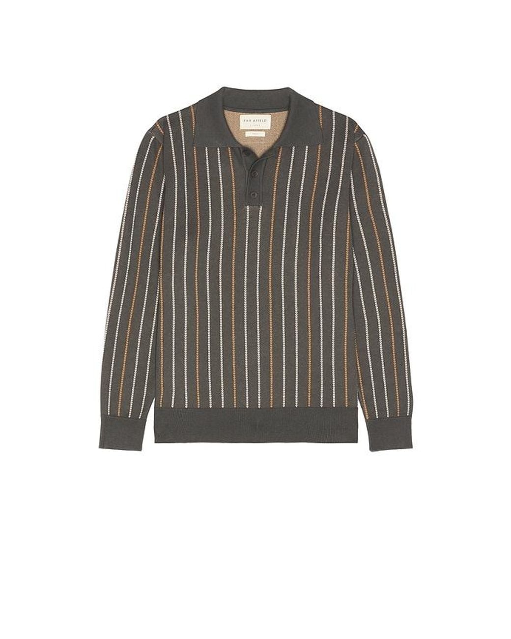 Far Afield Polohemd Benny in Gray für Herren