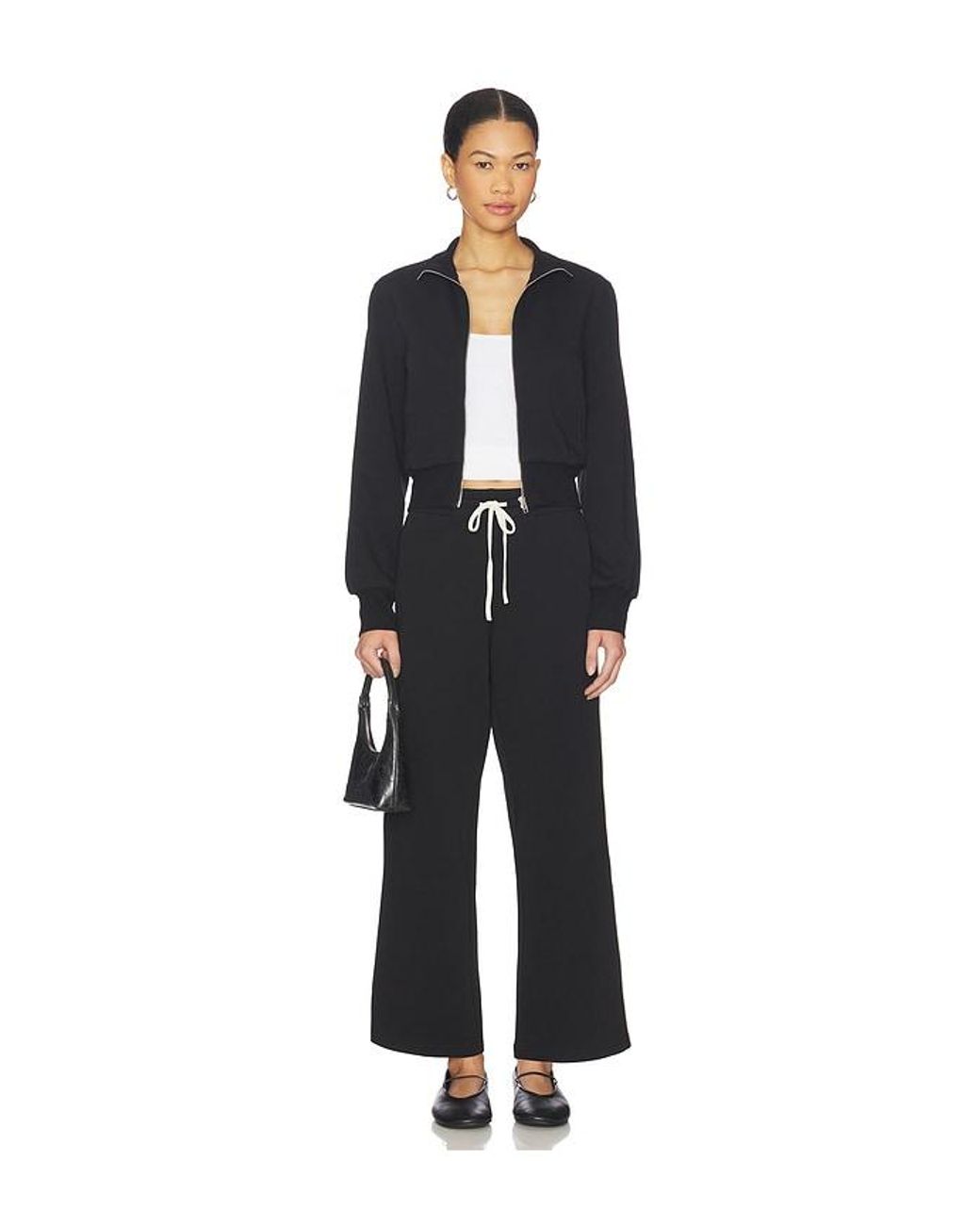 PERFECTWHITETEE Black Claud Travel Track Pant