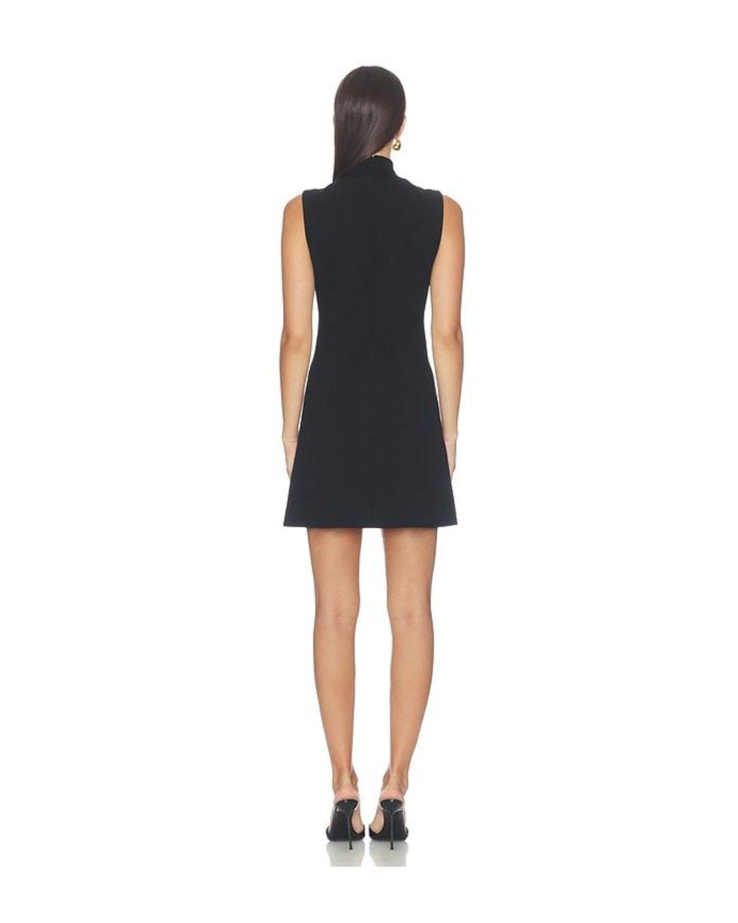 Theory Black Aline Tank Dress