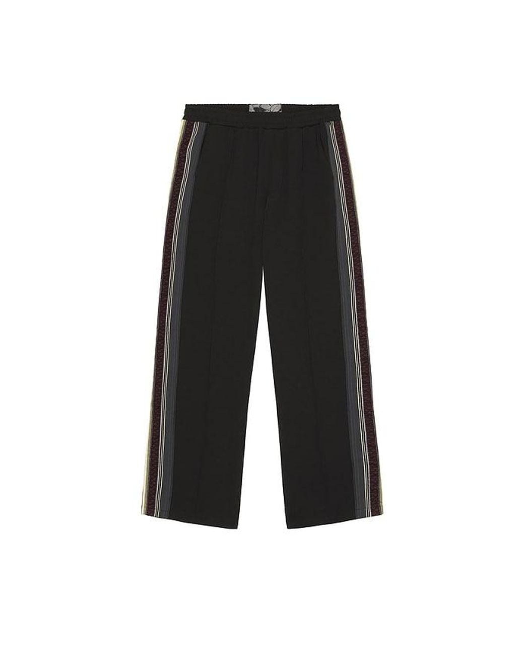 JUNGLES Black Triple Taping Pant for men