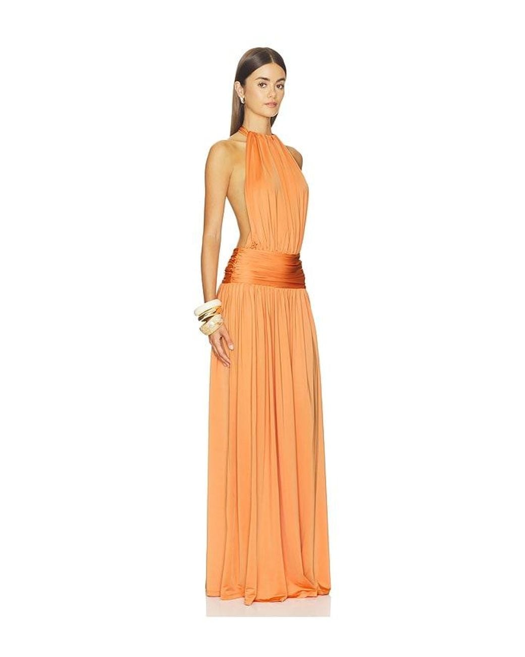 Arcina Ori Orange Santina Dress