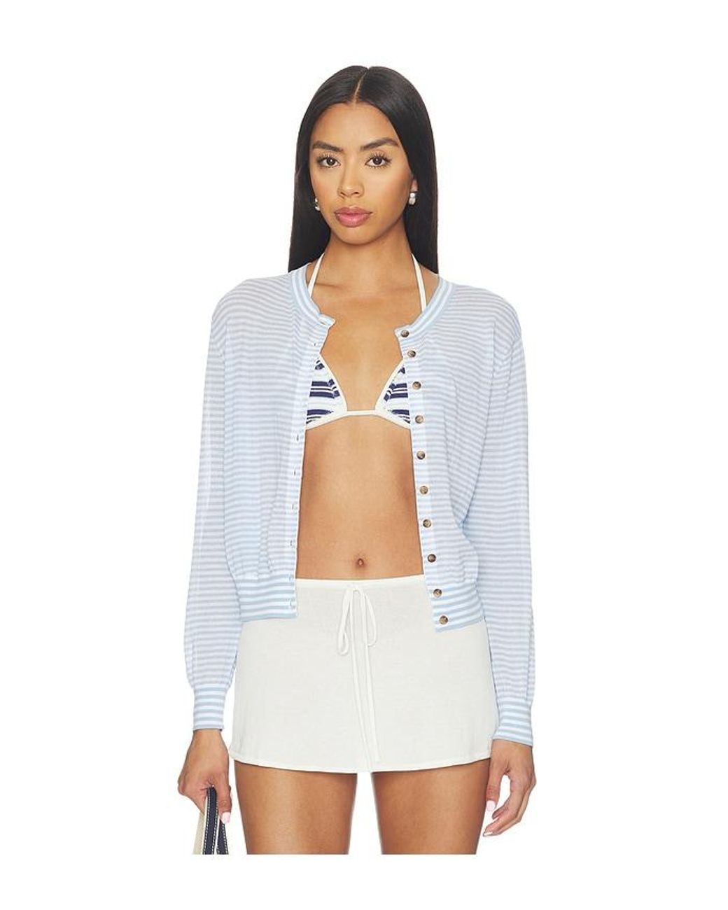 Ciao Lucia White Hydra Cardigan
